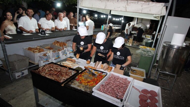 sagra salsiccia stand santa ninfa 2022