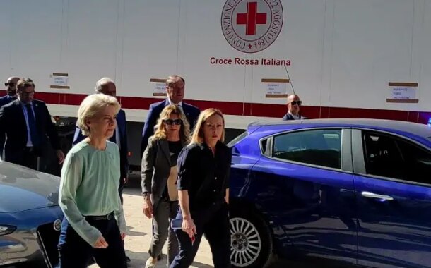 Emergenza migranti, Meloni e von der Leyen a Lampedusa
