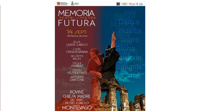 Locandina Teatri di Pietra Montevago home