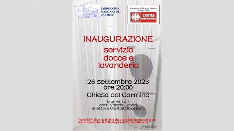 docce e lavanderia chiesa carmine 2023