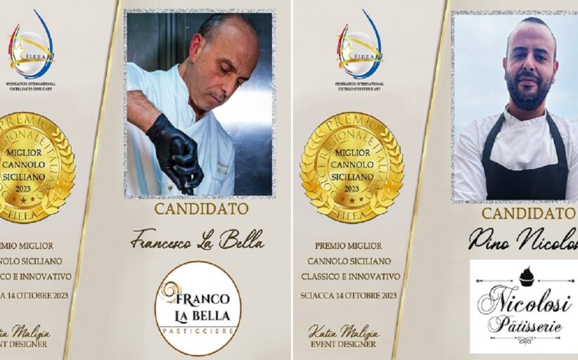 Dolci, i cannoli di La Bella e Nicolosi vincono il premio 