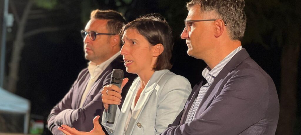 Schlein chiude Festa Unità ad Agrigento: 