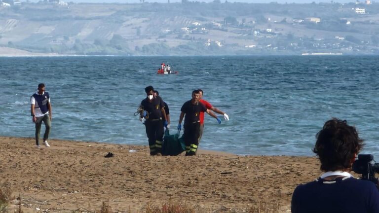 selinunte sbarco recupero cadaveri 2023