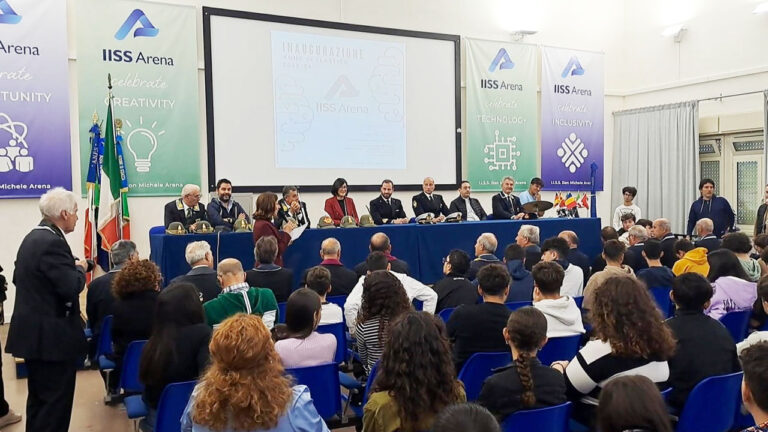 Don Arena inaugurazione anno scolastico