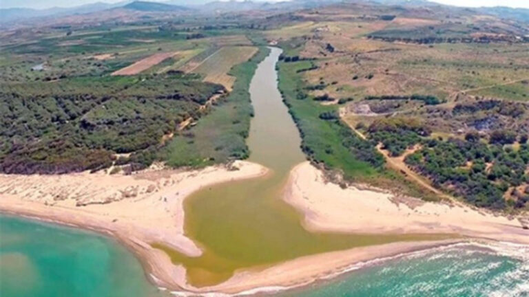 Foce fiume Platani