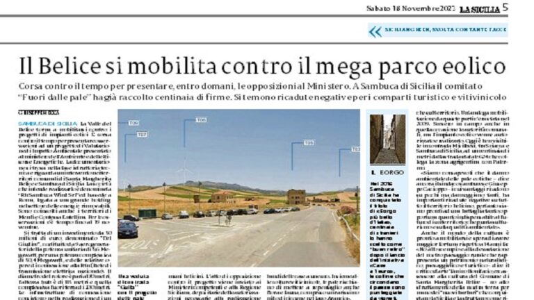 la sicilia eolico