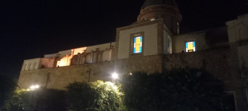 Chiesa del Carmine di nuovo illuminata