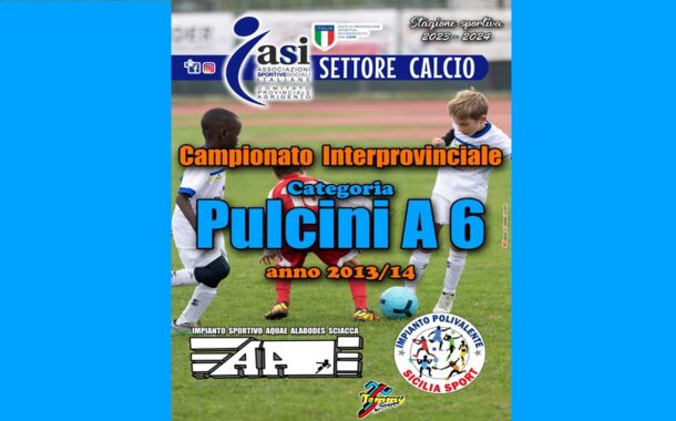 Al via oggi il Campionato Interprovinciale Asi calcio giovanile a 6