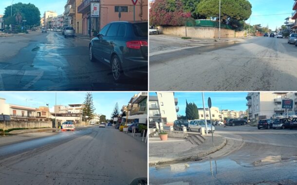 I cittadini segnalano: festival di perdite idriche in corso Miraglia