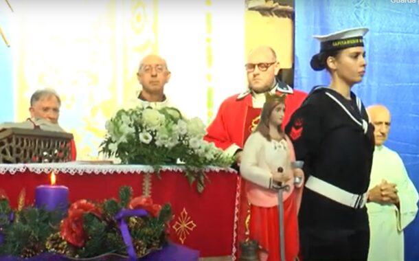Festa di Santa Barbara alla chiesa di San Pietro