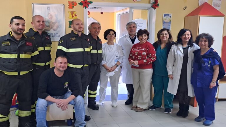 pediatria sciacca vigili del fuoco natale 2023