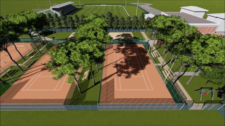 impianto sportivo progetto