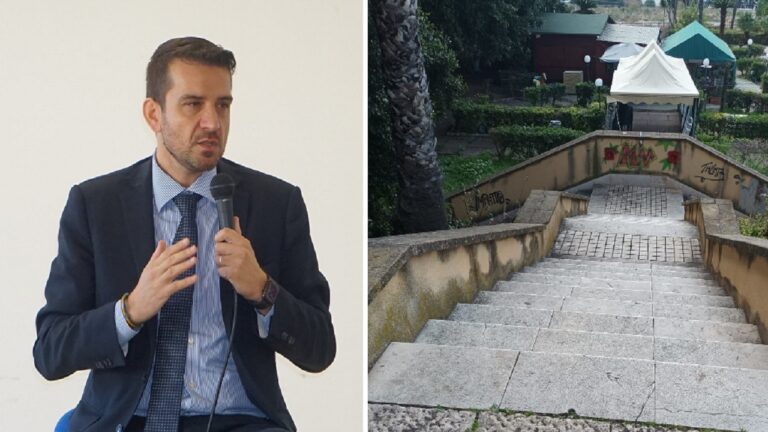 villa comunale menfi pulita da studenti pierro USR sicilia 2024