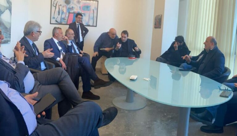 Riunione siccità agricola a Palermo