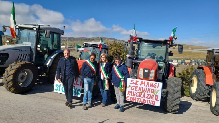sindaci protesta agricoltori 2024