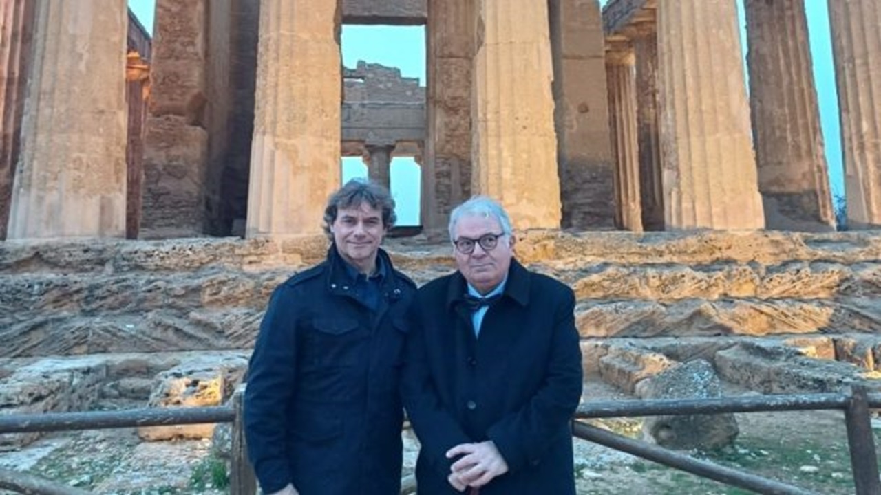 Alberto Angela, riprese in Sicilia tra Porto Empedocle e la Valle dei Templi