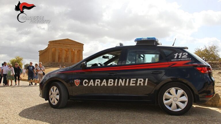 carabinieri valle templi