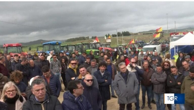 dittaino agricoltori protesta 2024