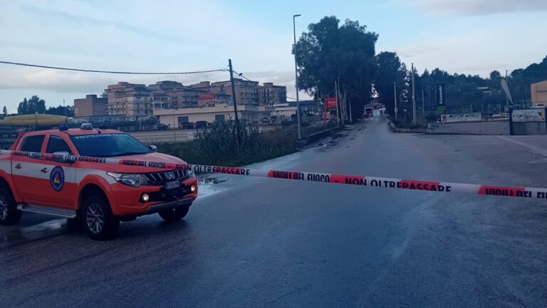fuga gas via pompei strada CHIUSA 2024