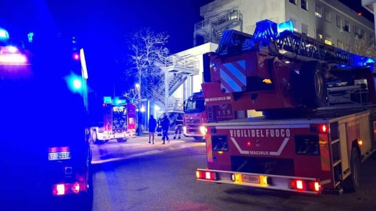 incendio ospedale ribera 2024