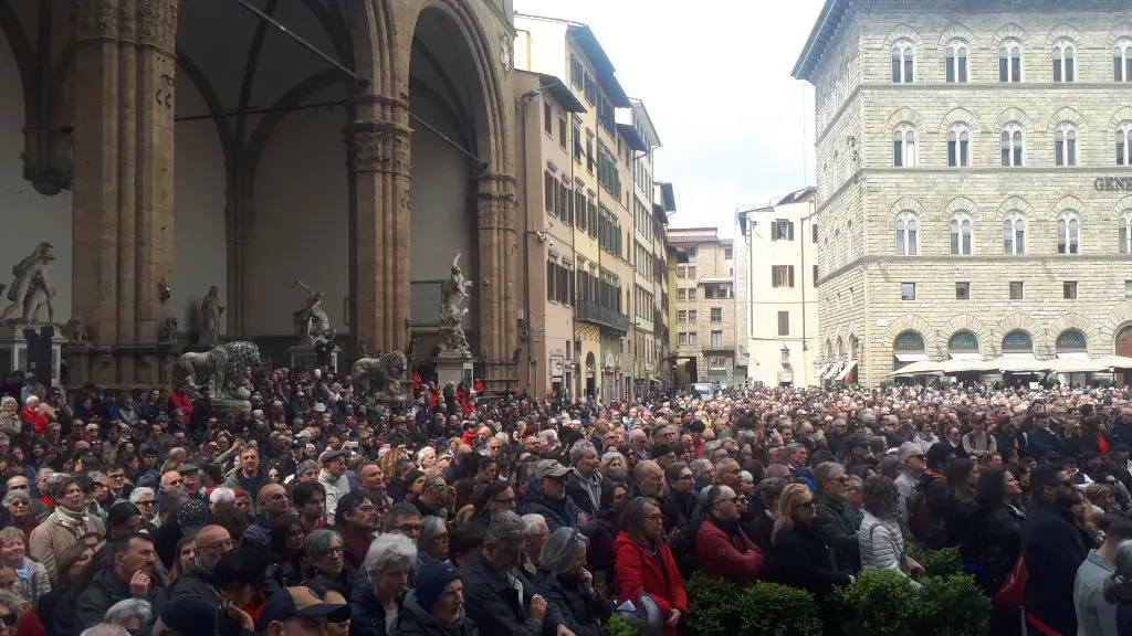 25 Aprile, Massini legge monologo Scurati a Firenze