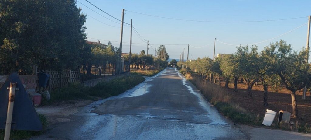 Contrada Bordea, un colabrodo con diverse perdite idriche, Santangelo: 