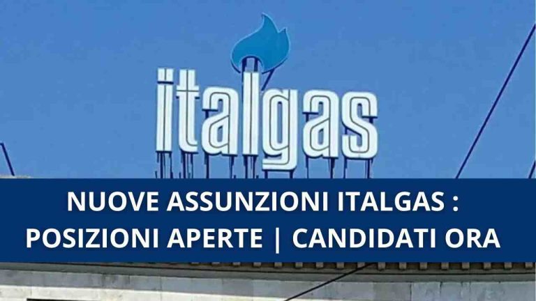 Assunzioni Italgas