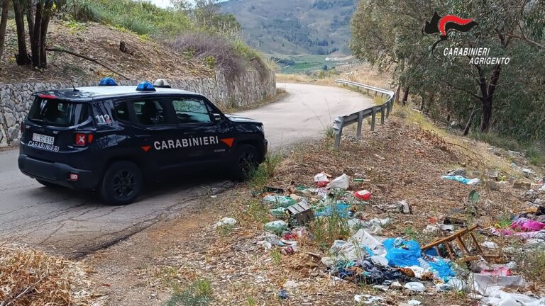 carabinieri abbandono rifiuti 2024