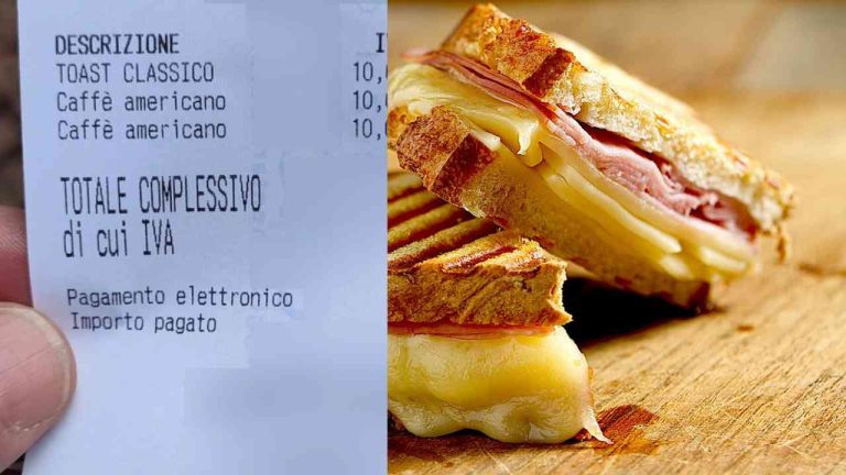Scontrino toast
