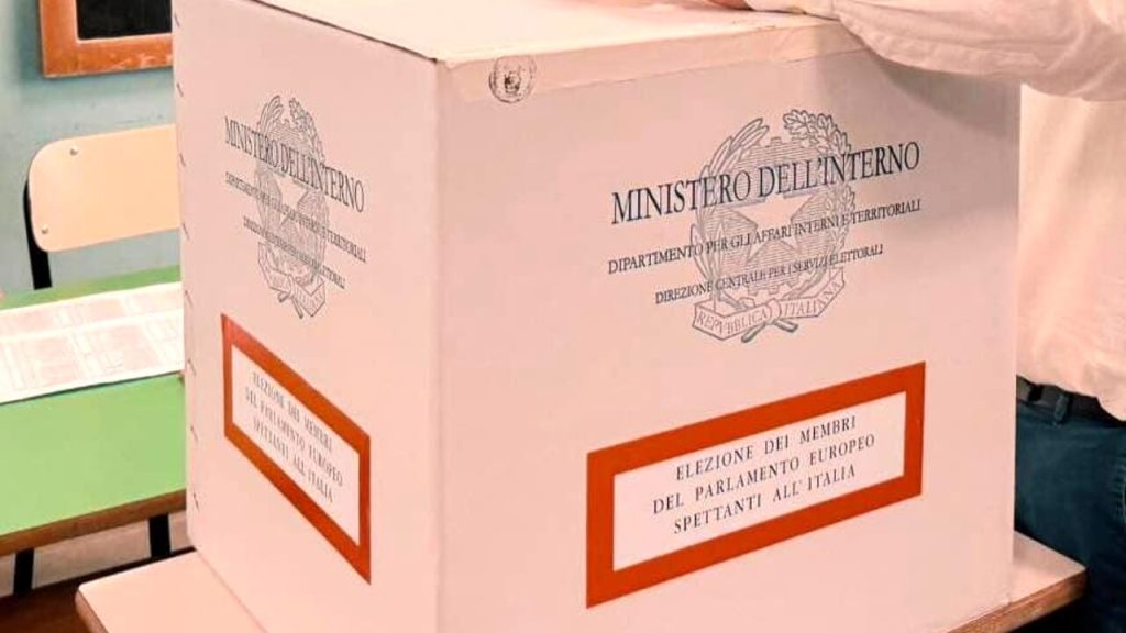 elezioni europee seggio 2024