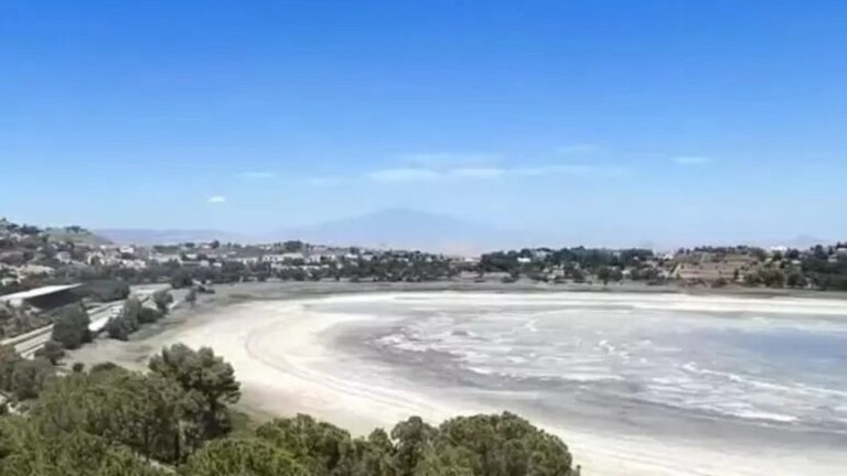 lago pergusa vuoto 2024