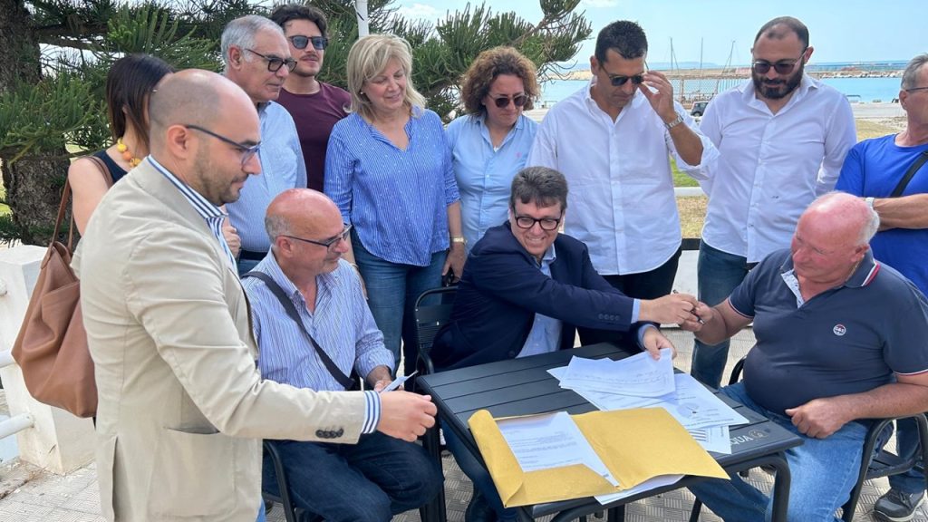 menfi consegna lavori frana porto palo 2024