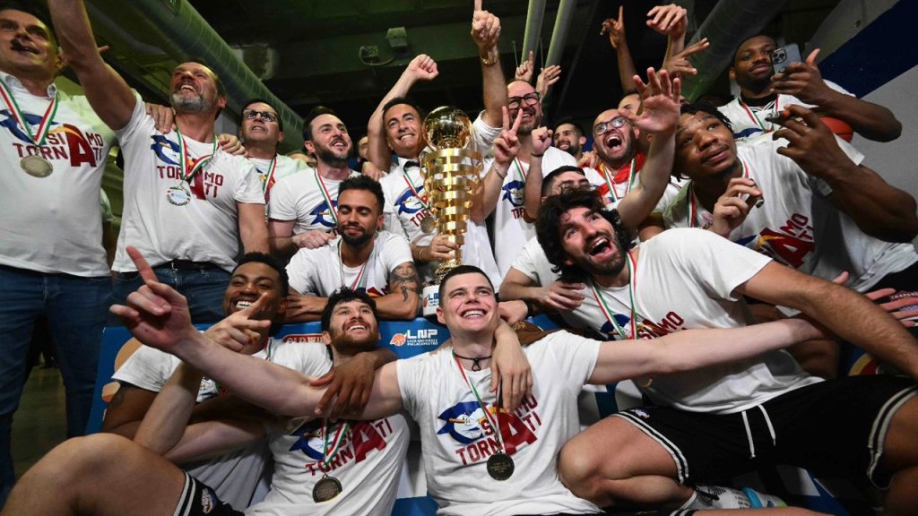 trapani sharks festa promozione a1 2024