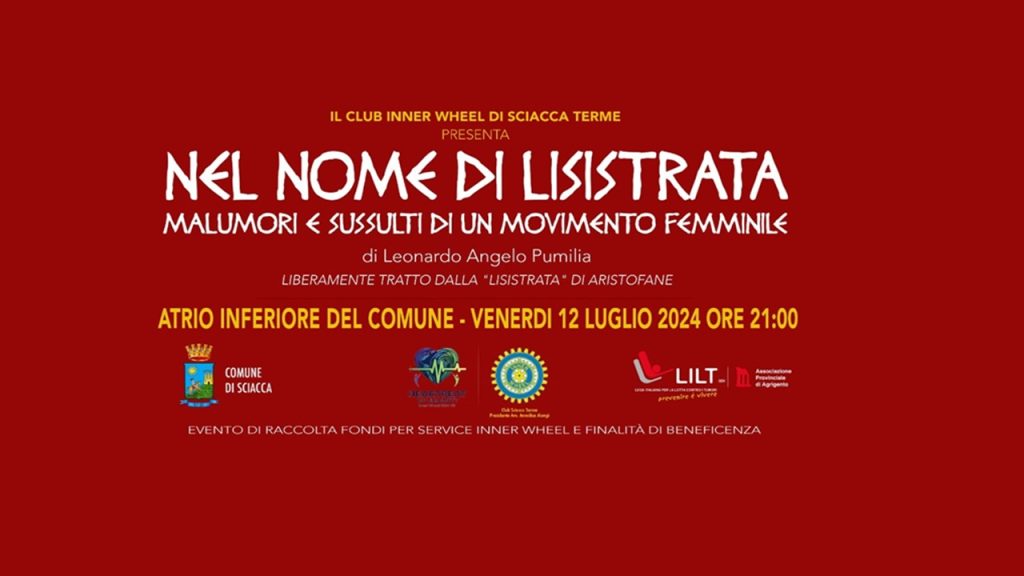 lisistrata commedia 2024