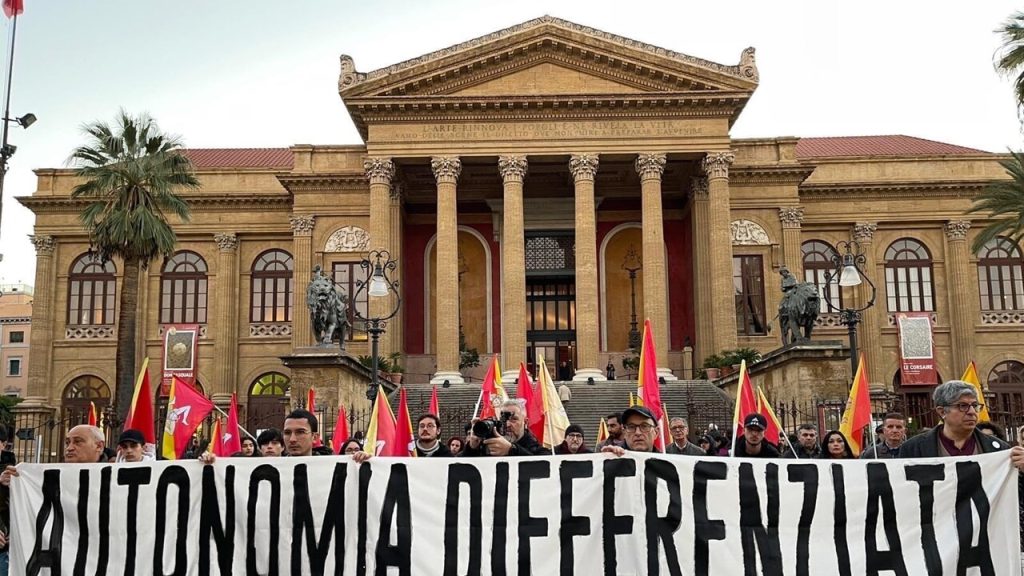 manifestazione autonomia differenziata