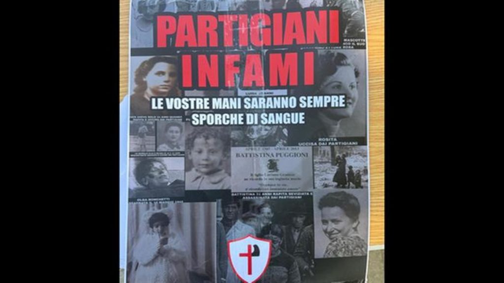 partigiani manifesti 2024