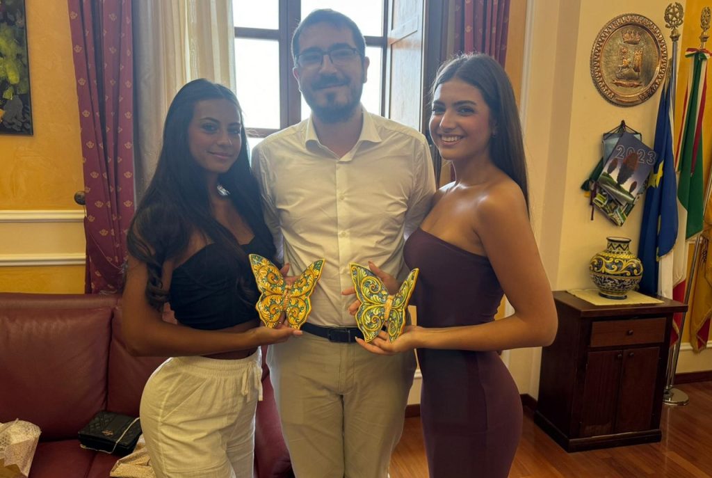 Sindaco e miss Italia di Sciacca