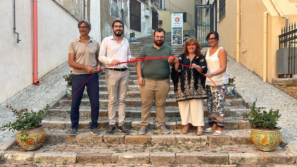 ceramica nella salita consiglio - inaugurazione 2024