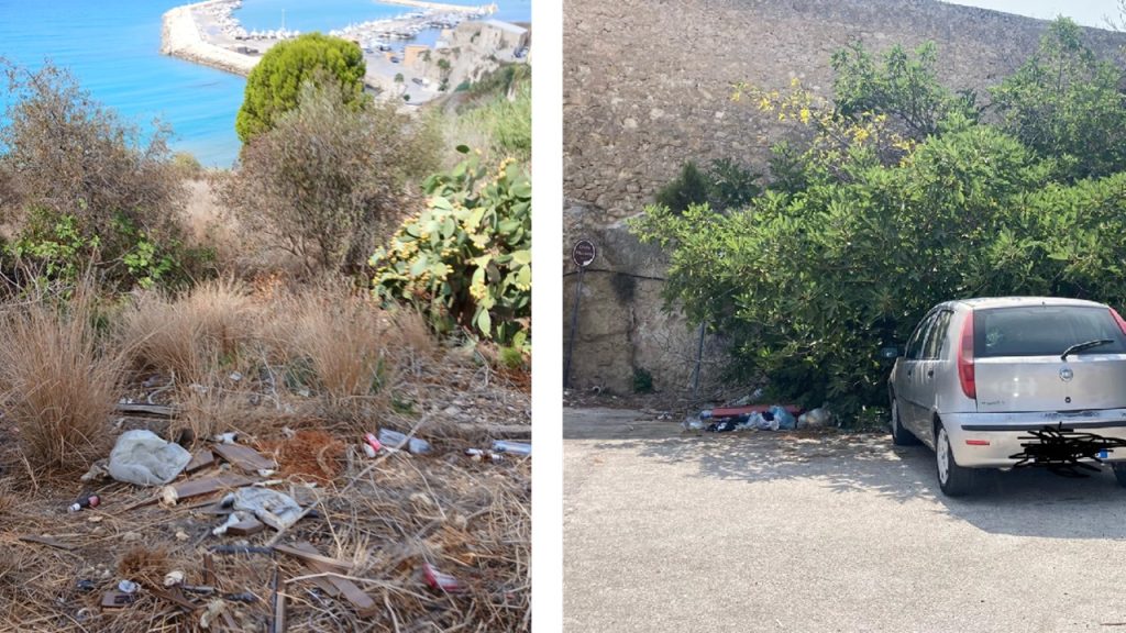 degrado zona teatro e porta san calogero 2024