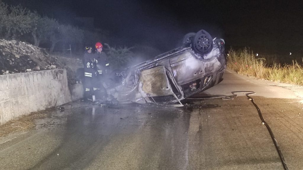 incidente ribera burgio 2024