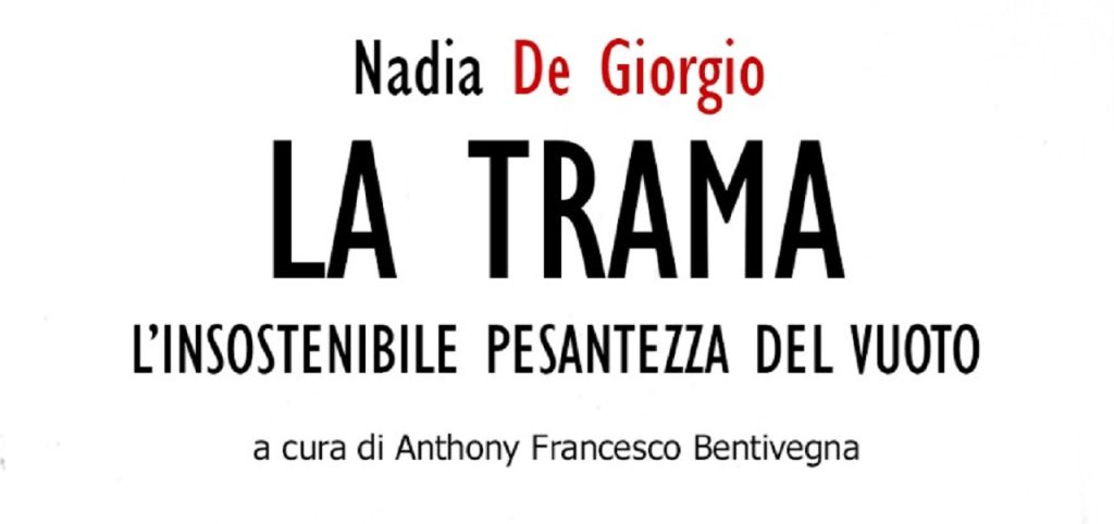 le trame - locandina mostra nadia de giorgio a sciacca