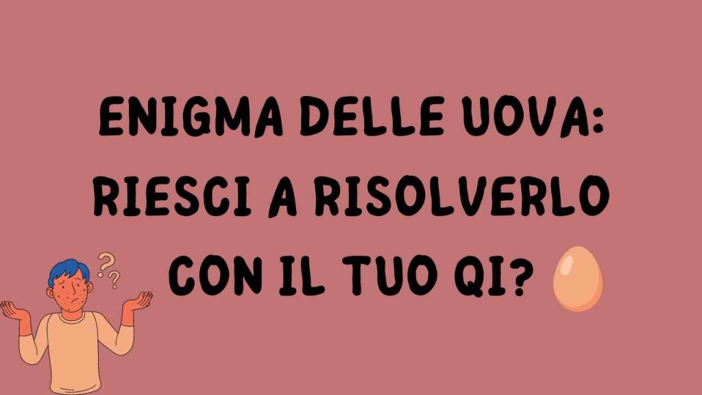 Sfida QI uova
