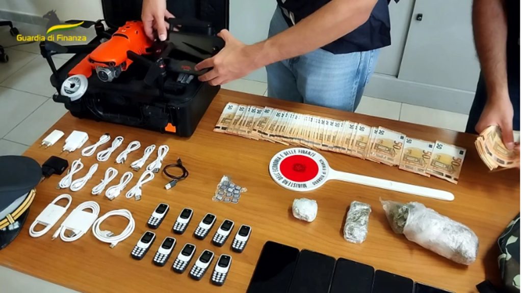 cellulari drone carcere cl 2024