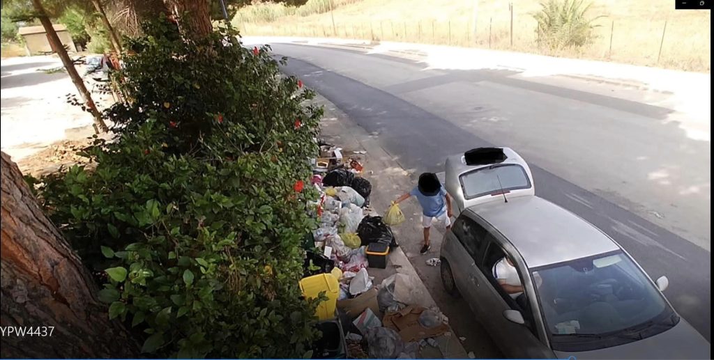 rifiuti abbandono videosorveglianza agrigento