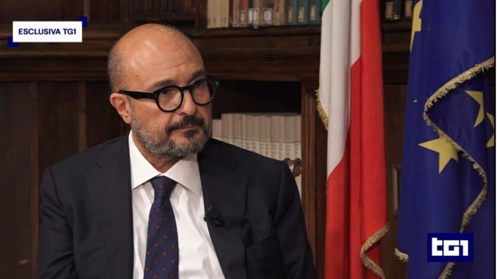 sangiuliano tg 1 2024