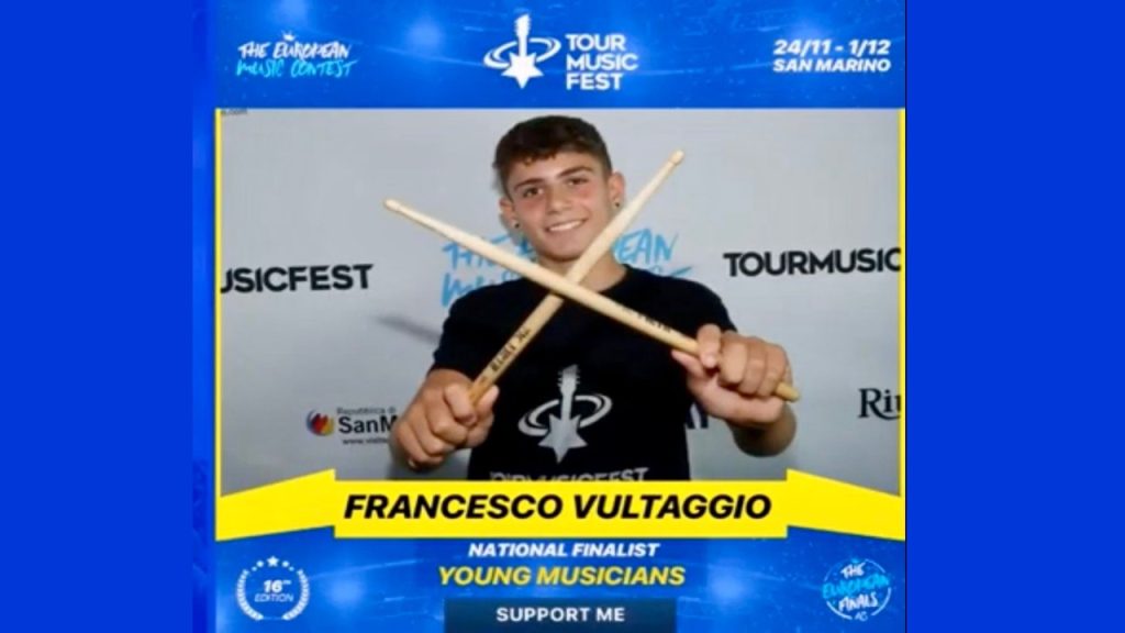 francesco vultaggio batteria 2024