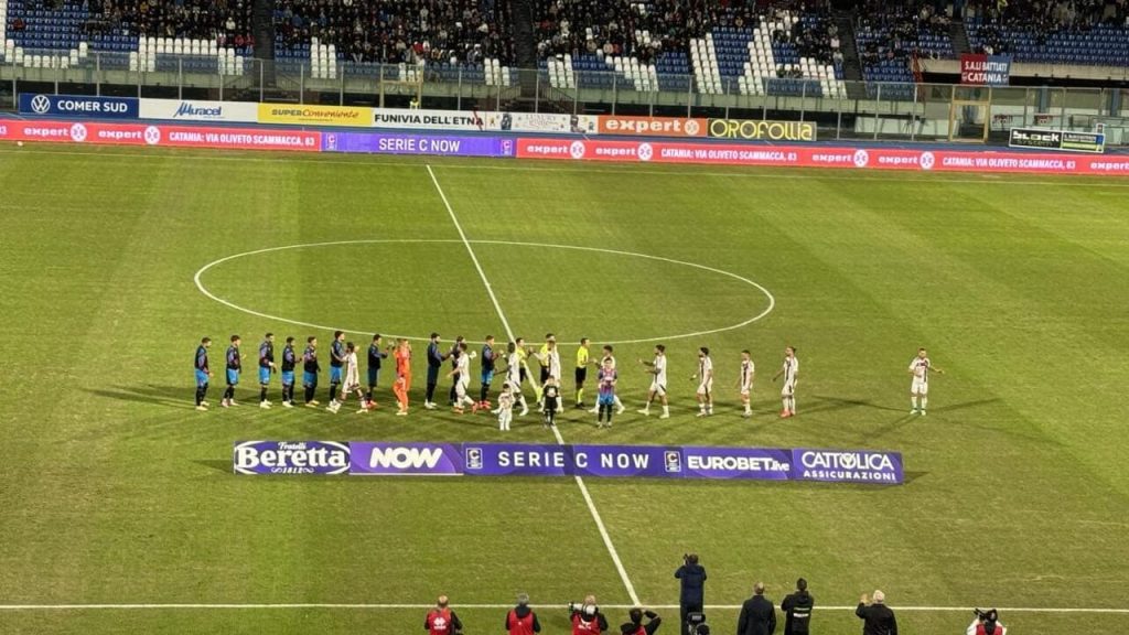 Catania-Trapani stadio Angelo Massimino