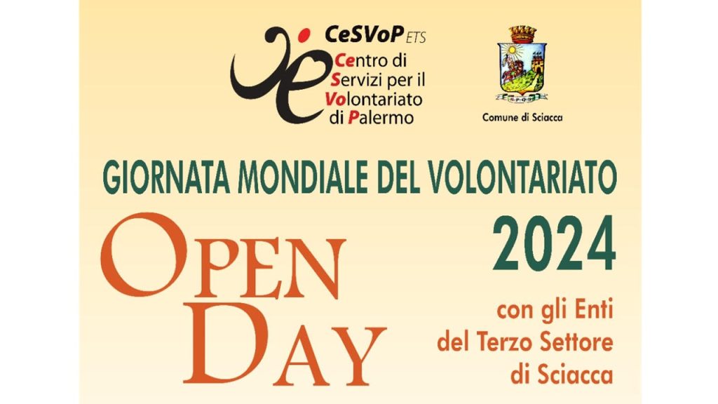 open day volontariato 2024