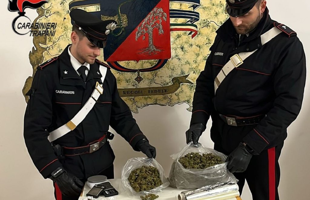 Carabinieri trapani droga