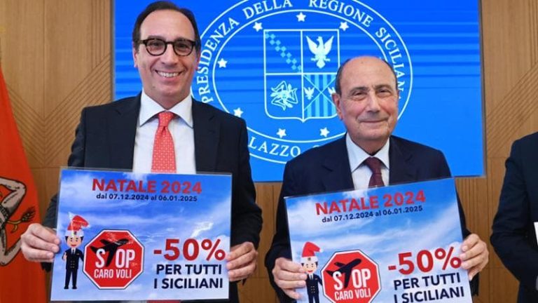 caro voli schifani conferenza stampa 2024